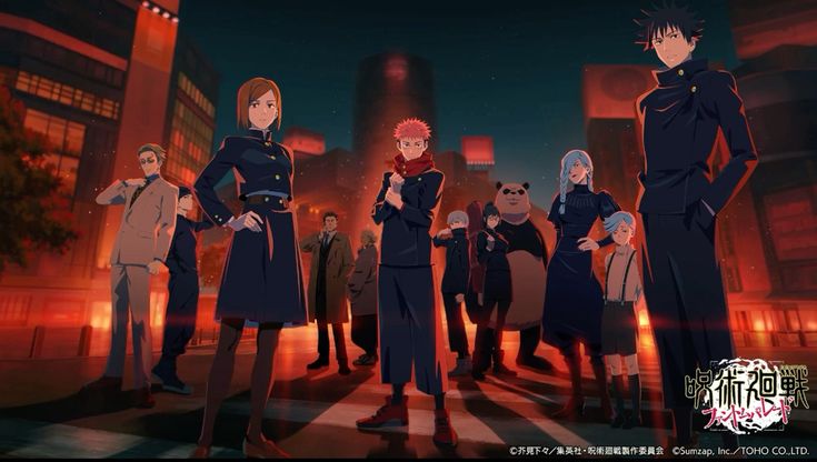 JJK  anime characters